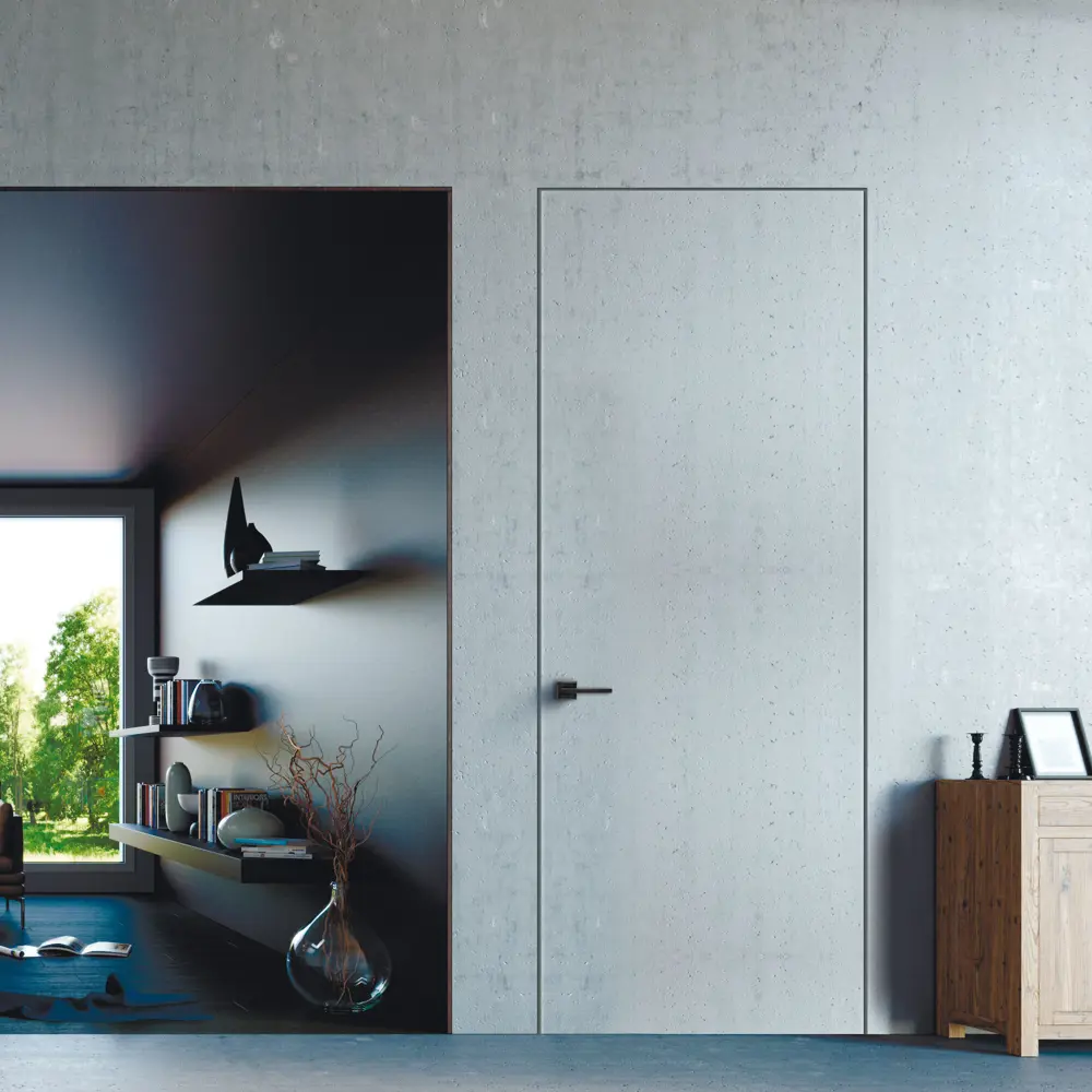 Скрытая межкомнатная дверь VELLDORIS INVISIBLE 70x230 см 89383063 STLM-1579942 - Вид №4