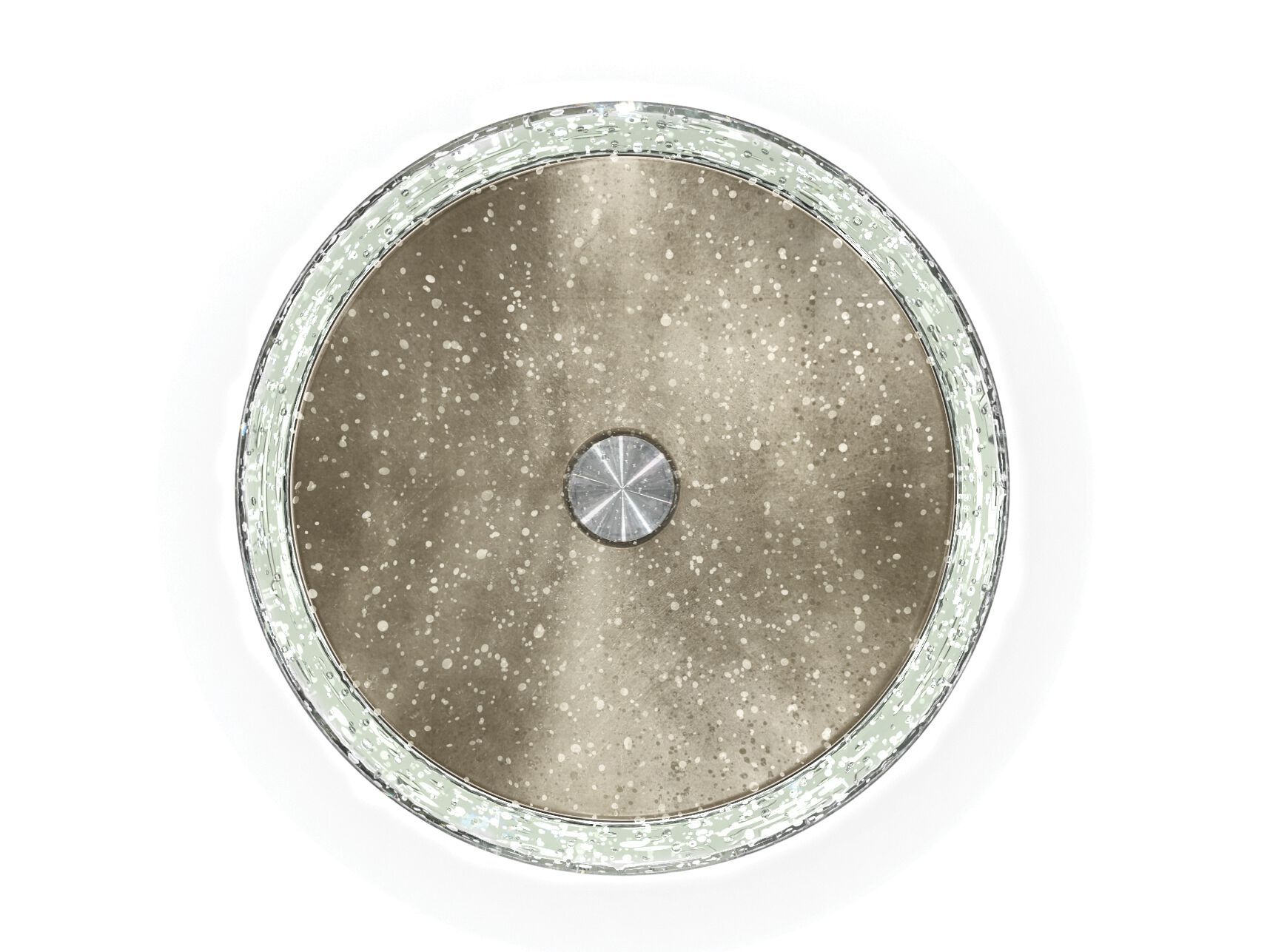 Высокий круглый стол из дерева и стекла Caracole SPY GLASS ARCH-00099995 - Вид №1