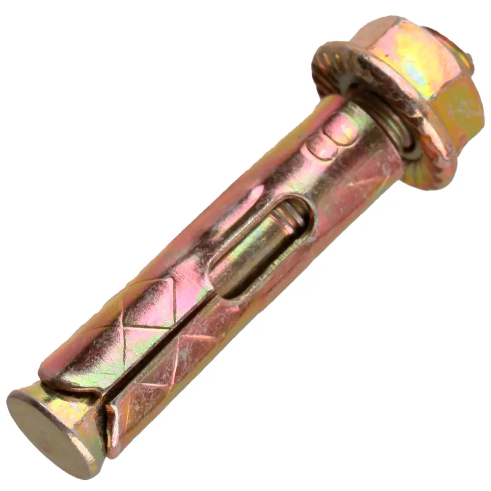 Анкерный болт СТРОЙБАТ с гайкой 8х40 мм для прочного монтажа 12322074 STLM-1009498