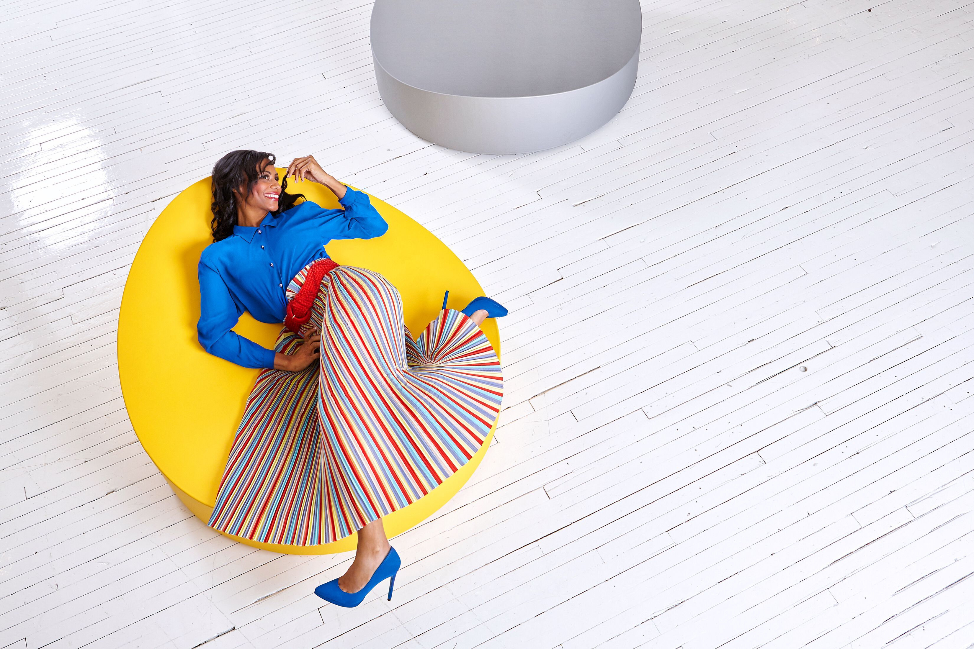 Наружное сиденье из пенопласта с покрытием SIXINCH CIRCLE LOUNGE ARCH-00075070 - Вид №9