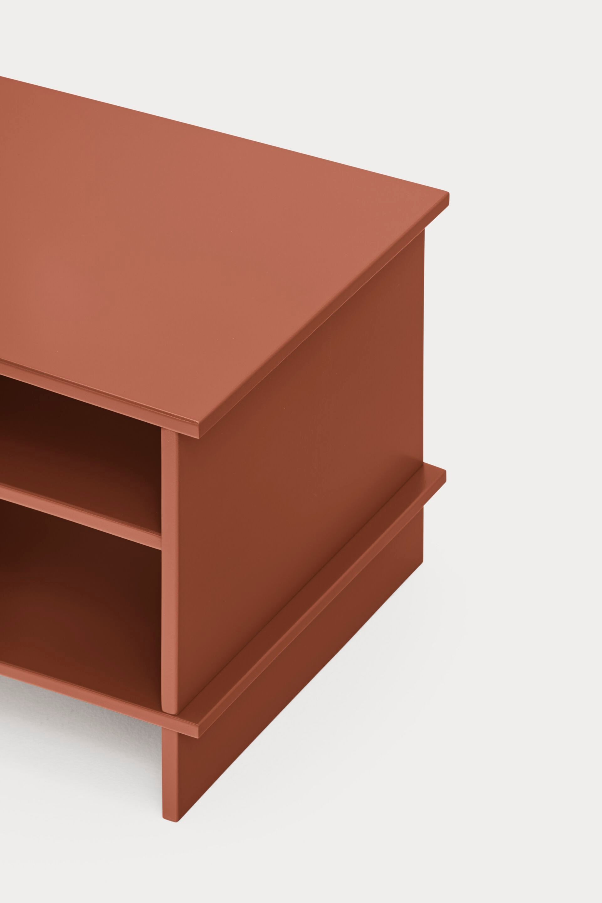 Прямоугольная прикроватная тумбочка из МДФ TEULAT Inari ARCH-00047571 - Вид №2