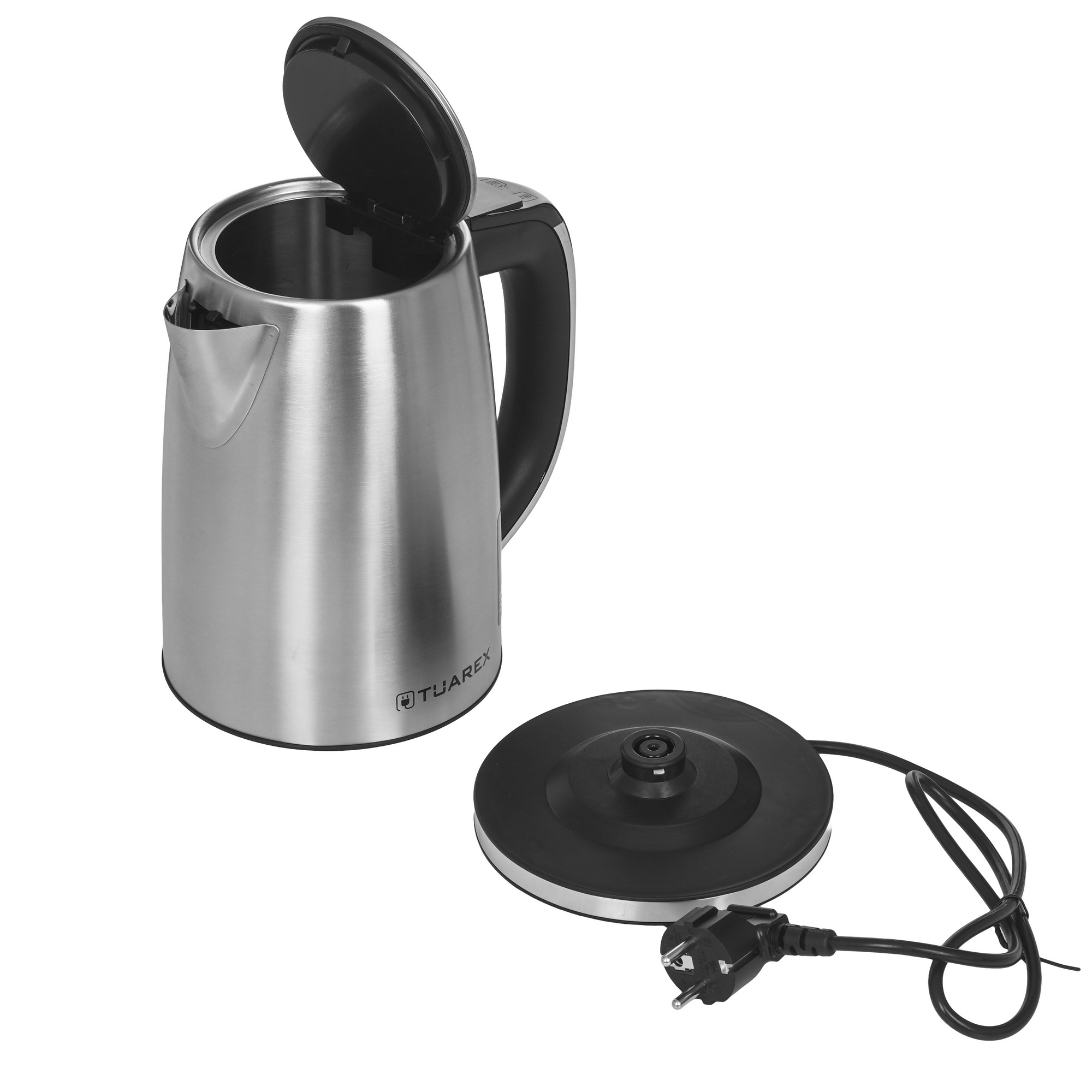 9229157 Электрочайник Tuarex TK-8007 серебристый STDN-0042428 - Вид №4