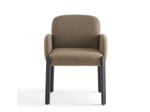 Мягкое кресло из ясеня с подлокотниками