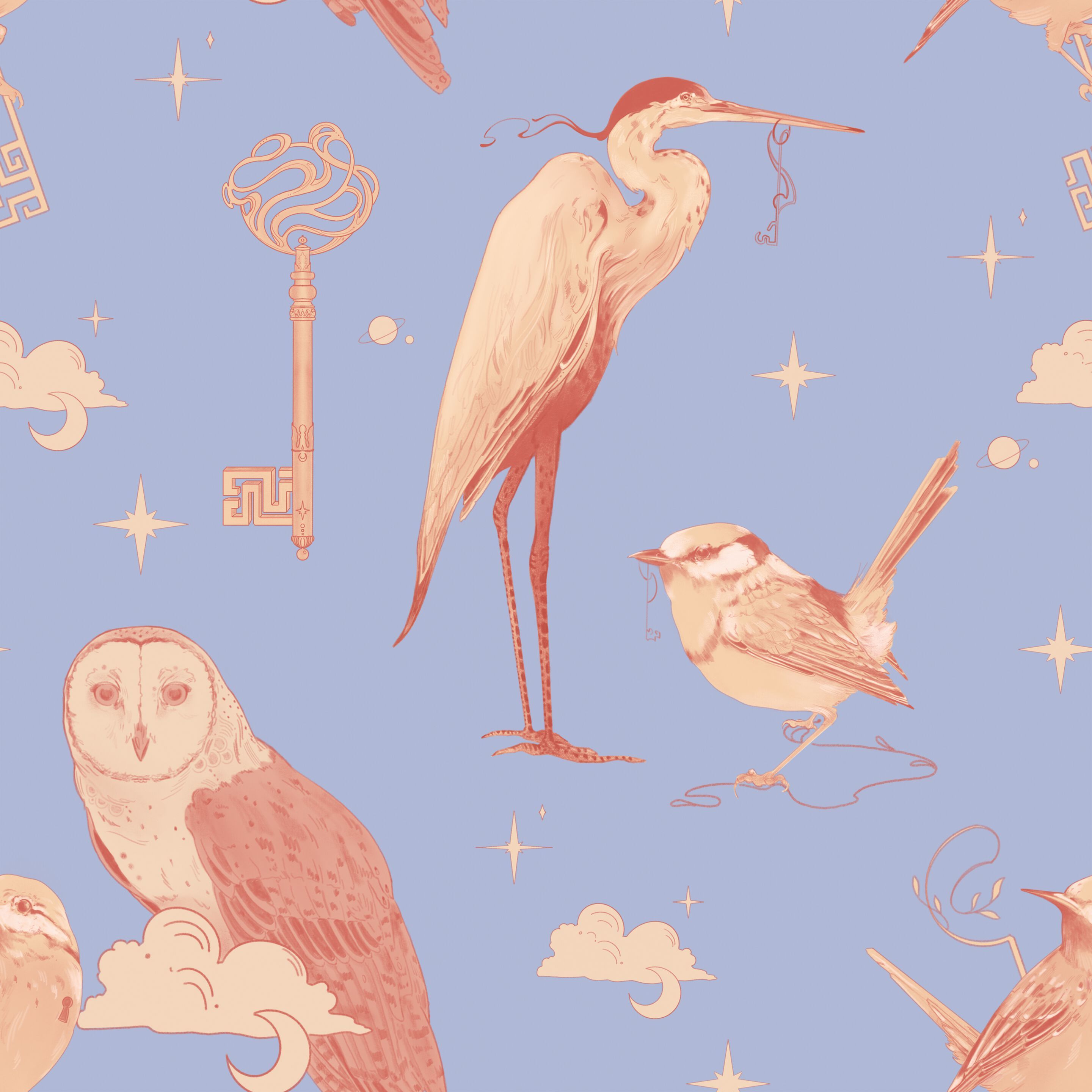 Обои с рисунком для детей Inkiostro Bianco Inkids ARCH-00103783 - Вид №4