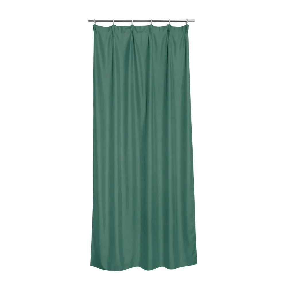 Штора на ленте Inspire Vieste 160x280 см цвет зеленый 88311130 STLM-2121764 