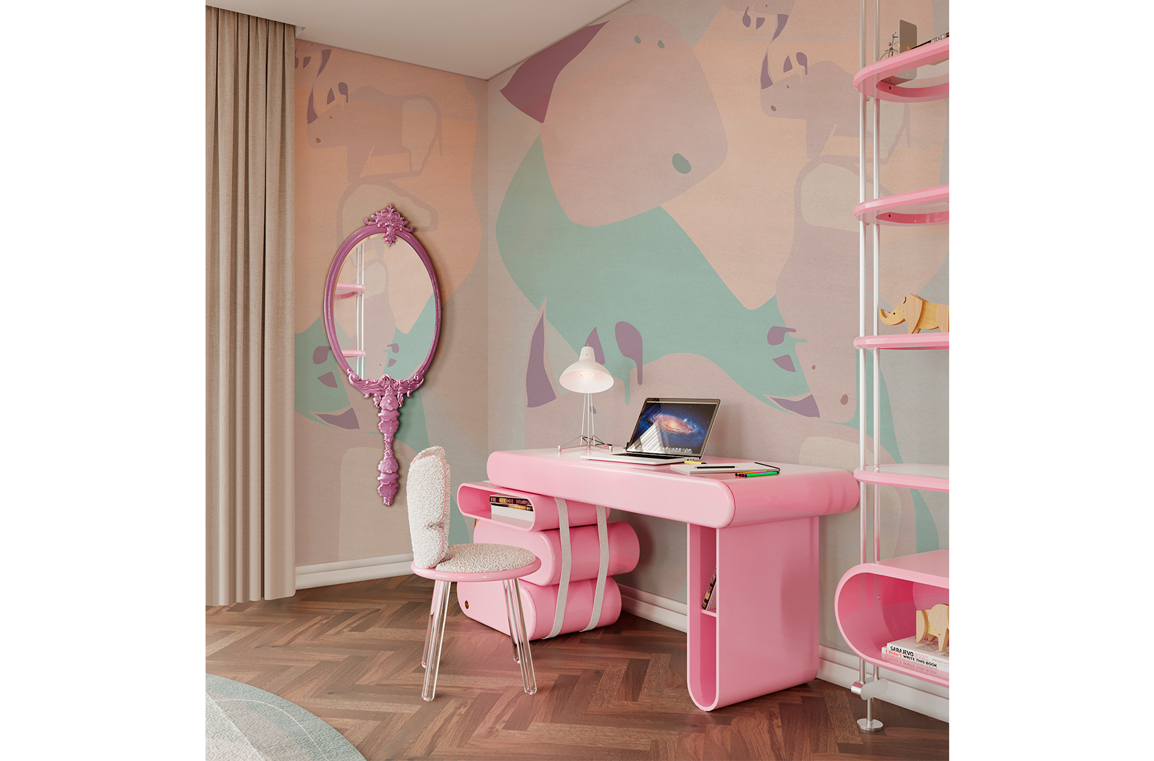 CIST488 Детский письменный стол Мечтать Circu  - Вид №15