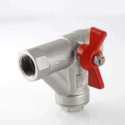 VT.294.N.05 Кран шаровой со встроенным прямым фильтром Valtec 3/4"  - Вид №15