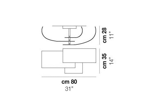 Vistosi Papiro AP настенный 57336 - Вид №2