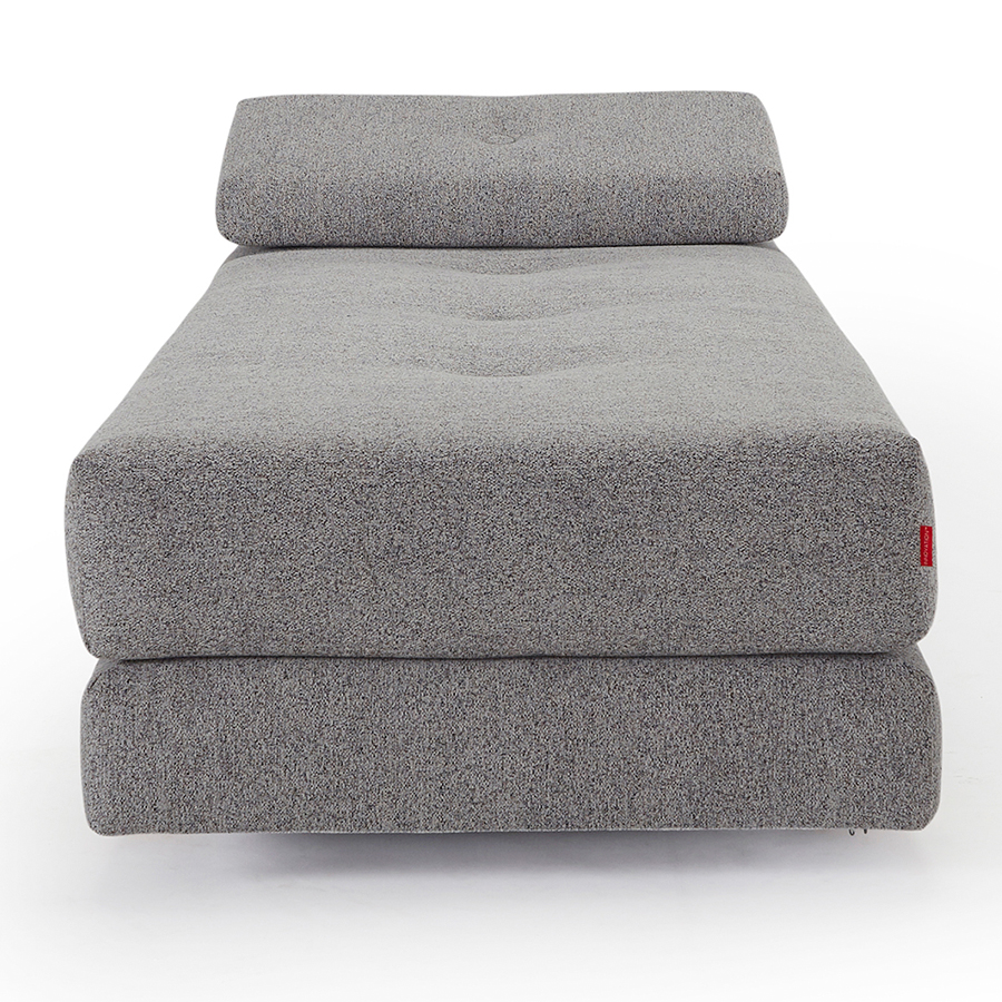 Диван Sigmund с двумя подушками и ножками Drip из лакированного дуба, серый меланж Innovation Living SIGMUND538 - Вид №7