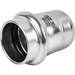 Заглушка Rommer 22 мм нержавеющая сталь 88011221 STLM-2096799