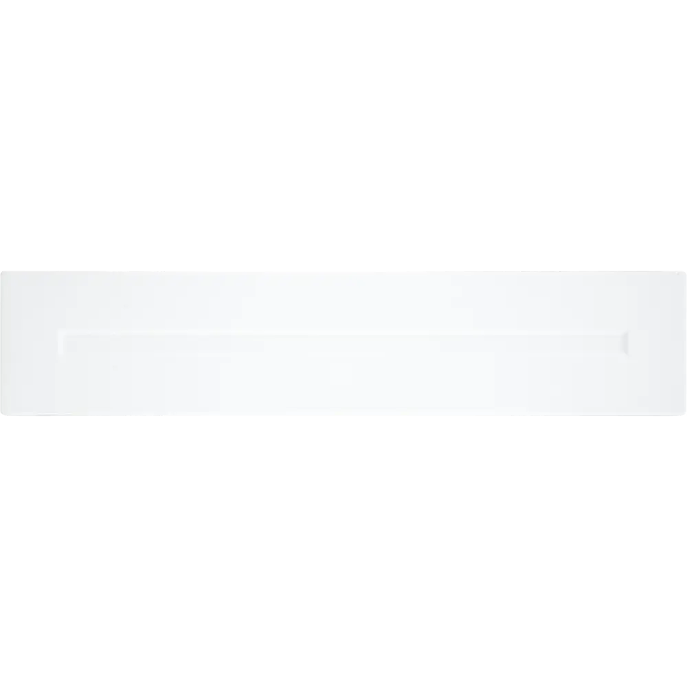 Фасад кухонного шкафа Ньюпорт 59.7x12.5 см KONSENSA МДФ цвет белый Ньюпорт белый STLM-2042585 - Вид №1