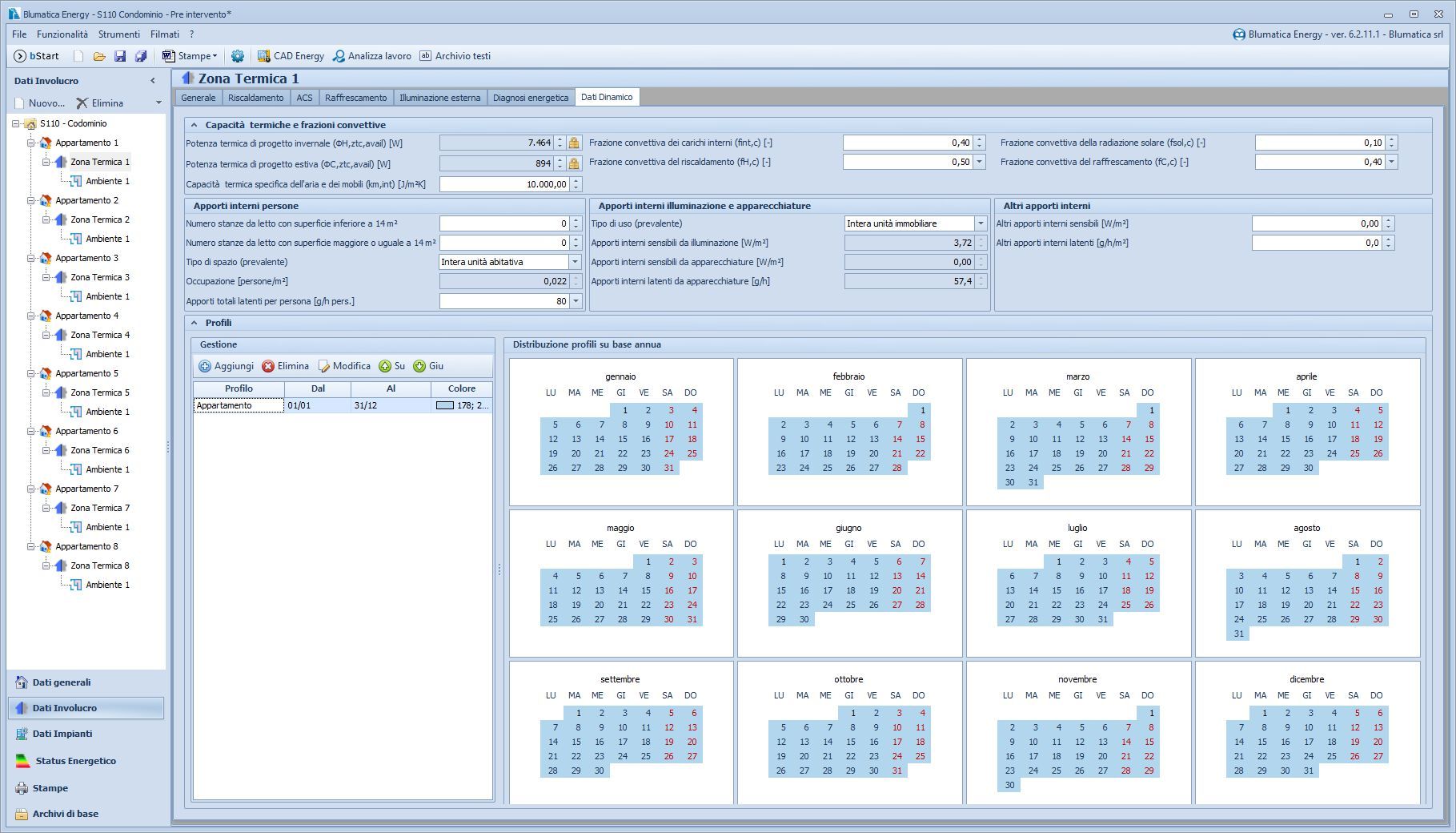 Программное обеспечение для динамического расчета времени Blumatica Blumatica Dinamico Orario ARCH-00098771 - Вид №2