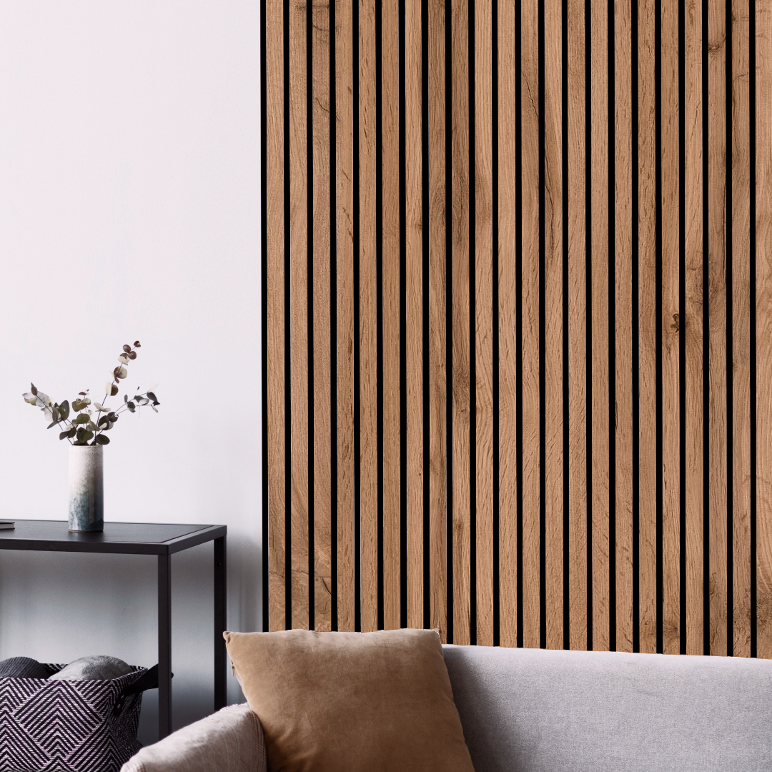 Панель Стеновая Акустическая Stella Trend Light Пекан 2780х600х21 (упак. 1шт.) Standart STSR-05 - Вид №1