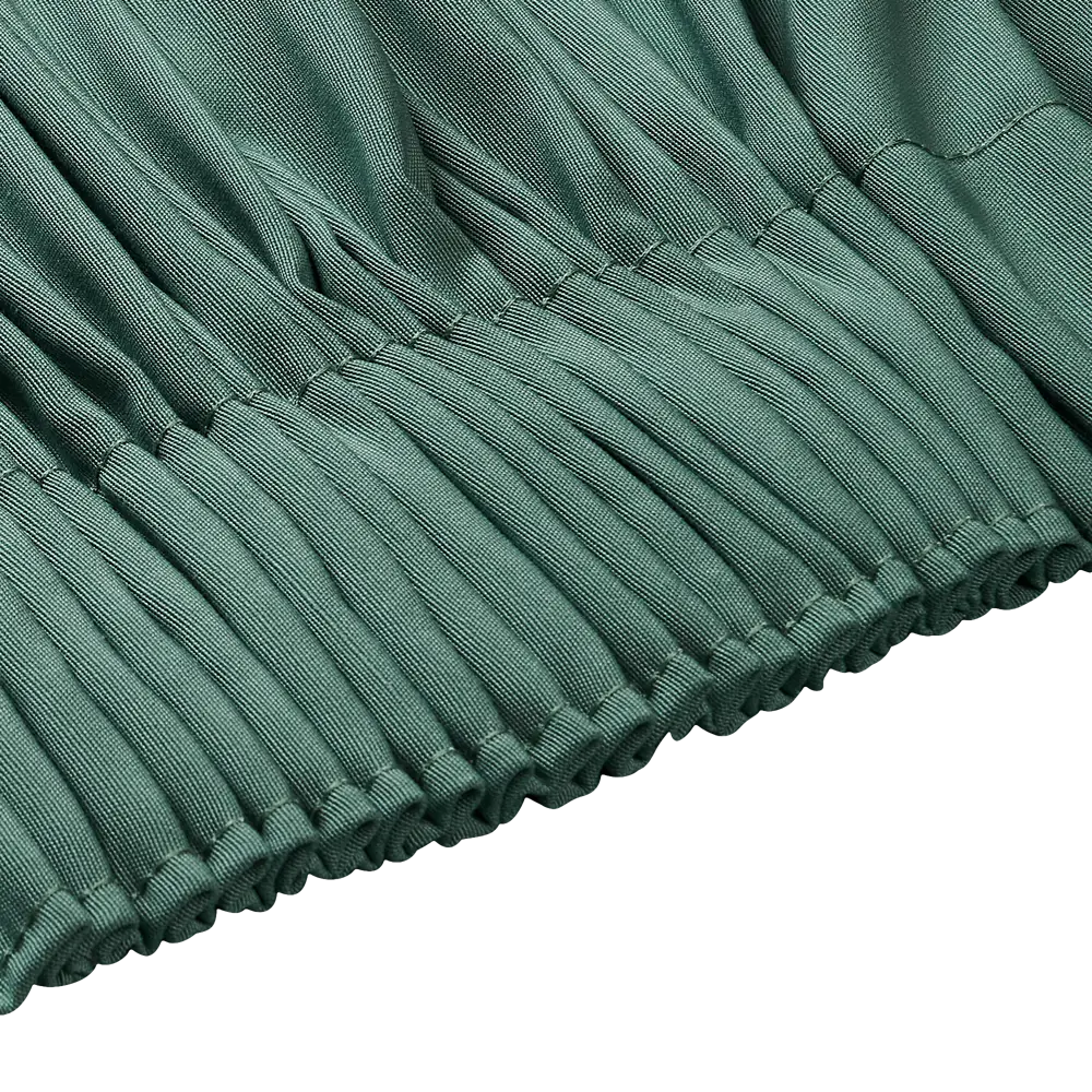 Штора на ленте со скрытыми петлями KREAFORTA Pharu 140x280 см цвет бирюзовый STLM-2007342 - Вид №5