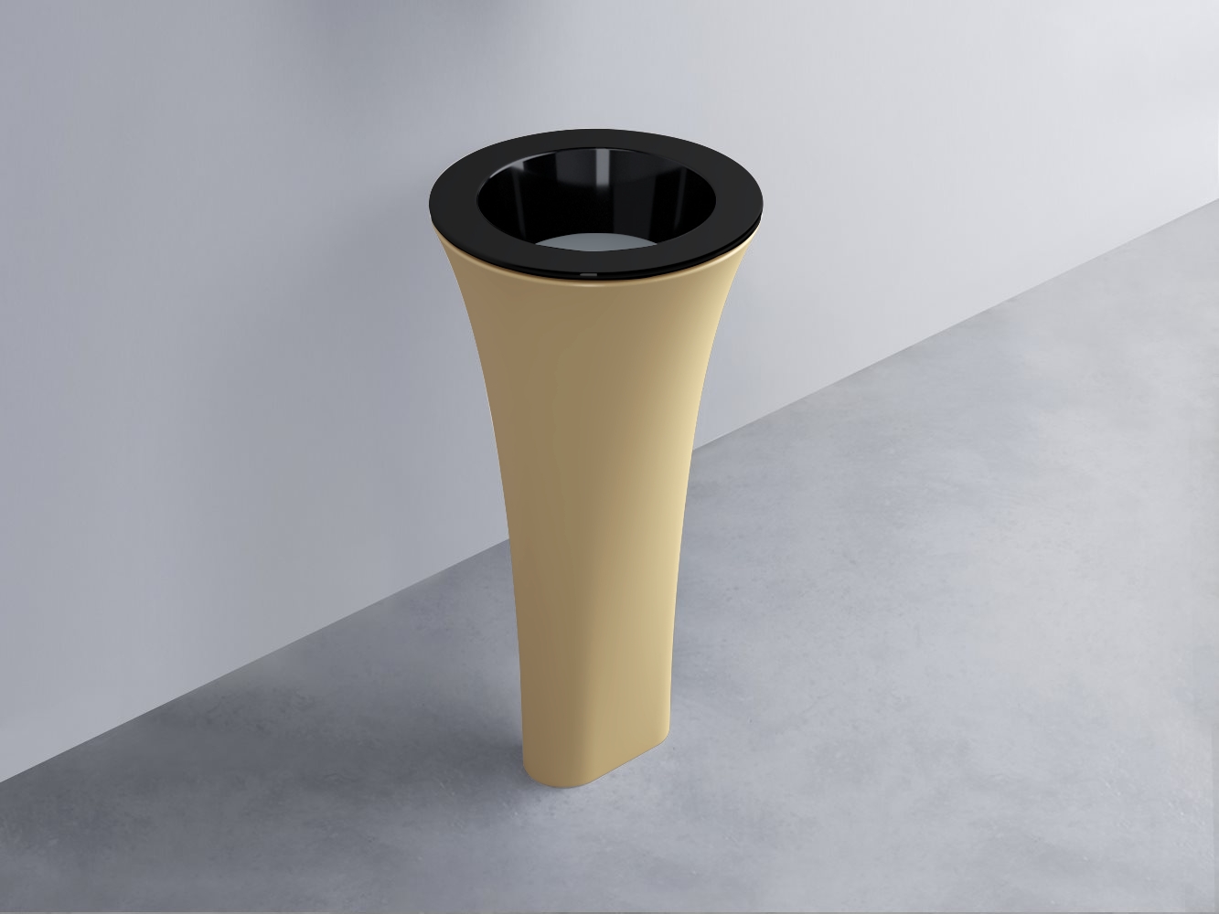 AMLA45-N+AMPILT-BR+AMCOLT-CN Раковина Amedeo Tondo отдельностоящая cielo Enjoy + Amedeo Ceramica Cielo
