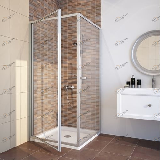 Душевая кабина 80x80 GK-401 стекло прозрачное GUTEWETTER PRACTIC SQUARE 80X80GK401