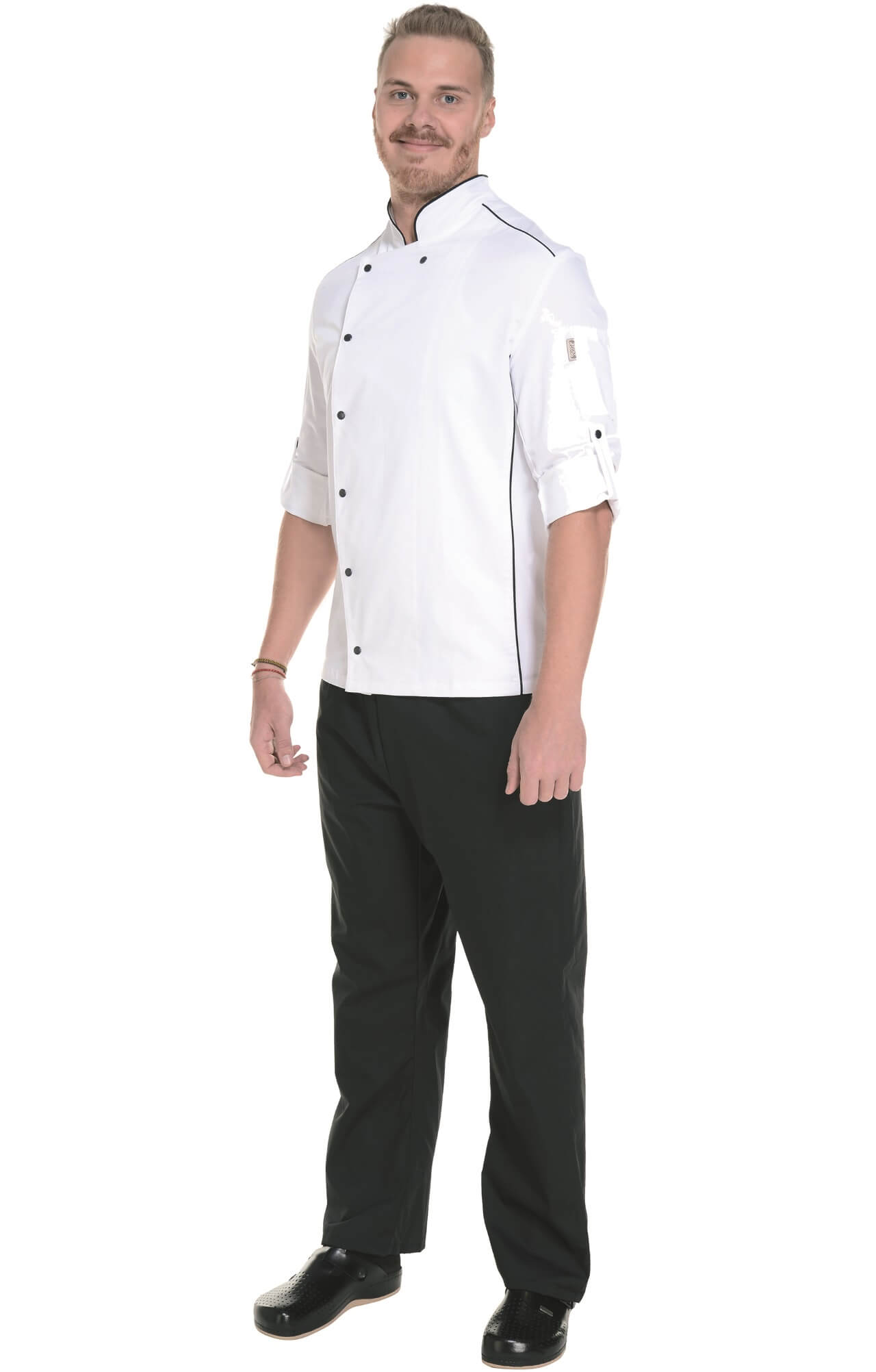 62617 Китель поварской white RICON  Одежда для поваров  размер 54 (XXL)  - Вид №3