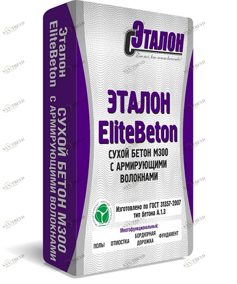 Сухой бетон М300 Эталон EliteBeton 40кг 13229