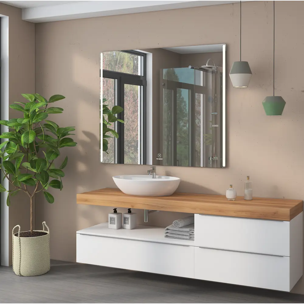 Зеркало Maya Comfort с подсветкой 120x100 см VIGO STLM-2159392