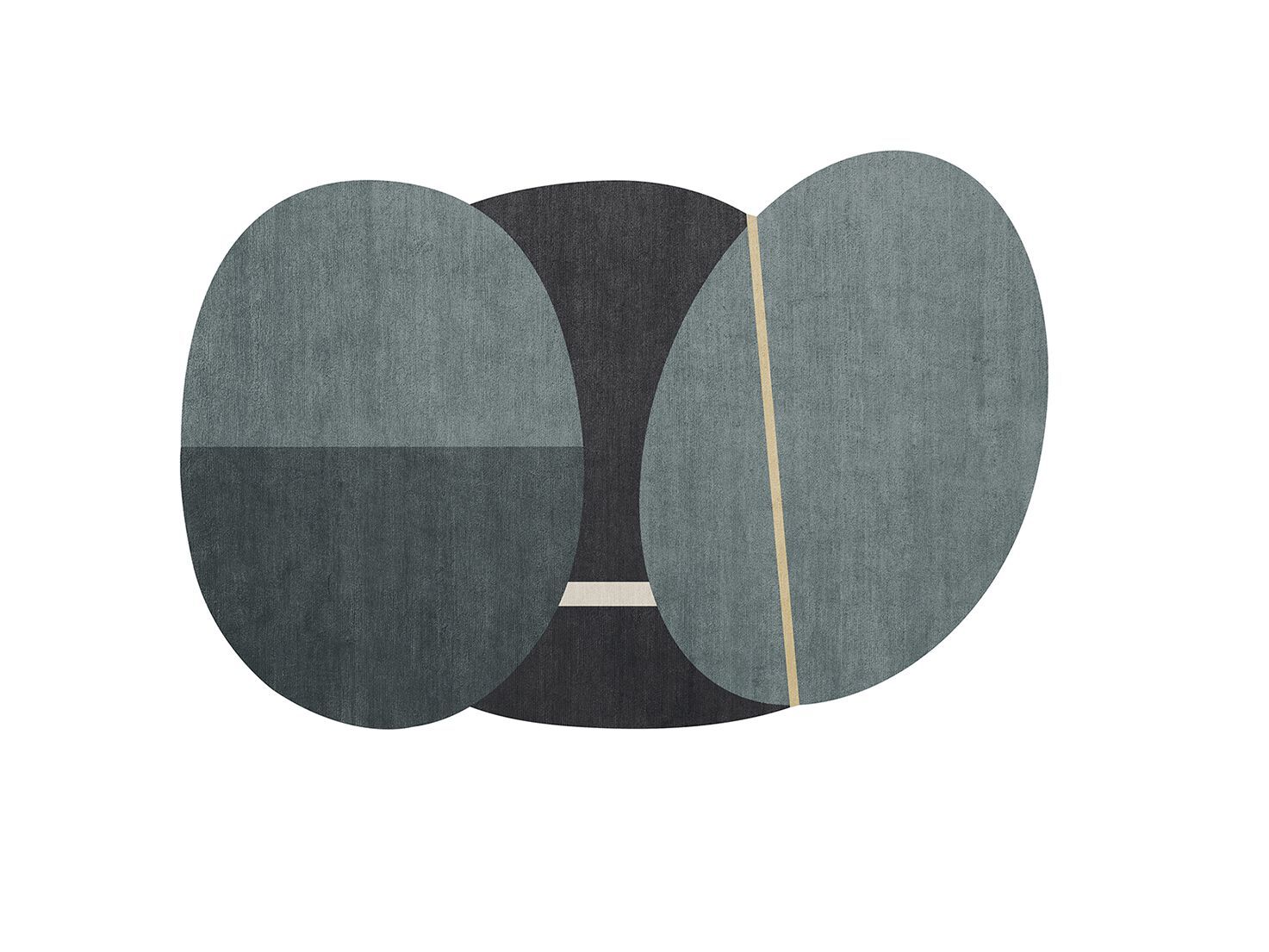 Шерстяной ковер Natuzzi Italia GLOBES ARCH-00126173 - Вид №2