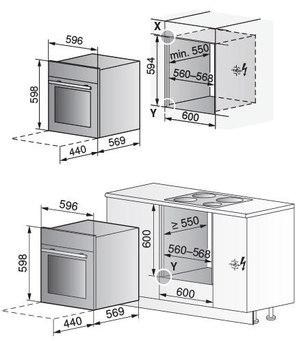 V-ZUG Многофункциональная встраиваемая духовка класса а Combair sun-id-1347693 - Вид №2