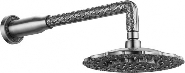 Душевой комплект ZorG Antic A 104DS-SL с внутренней частью, серебро - Вид №3