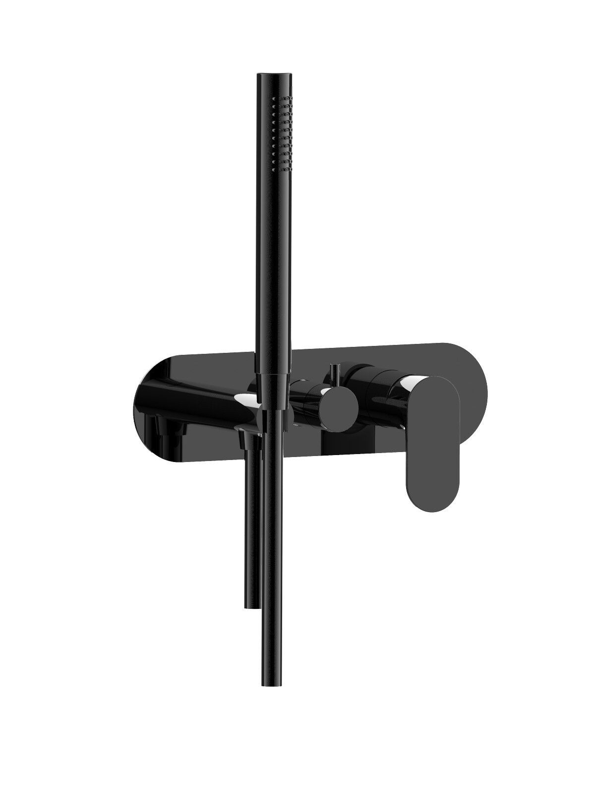 Однорычажный смеситель для душа с 3 отверстиями и ручным душем Rubinetterie Frattini отдельная эстетика ARCH-00107226 - Вид №5