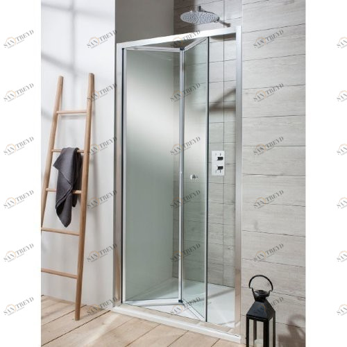 Дверь Bifold 1000mm c боковым экраном 900mm Britton Burlington EBFSC1000, ESPSC0900 