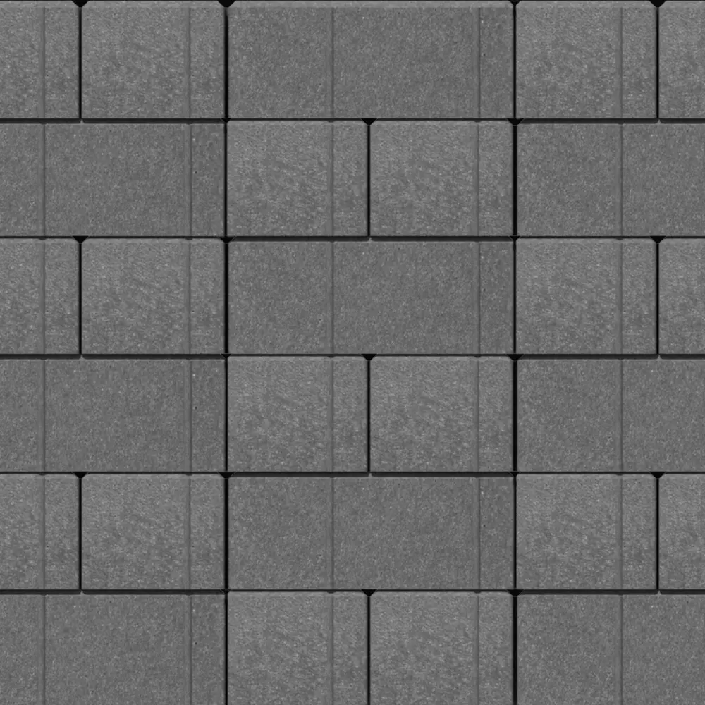 Тротуарная плитка Кирпичик 200x100x60 мм серый Santreyd STLM-2191755 - Вид №2