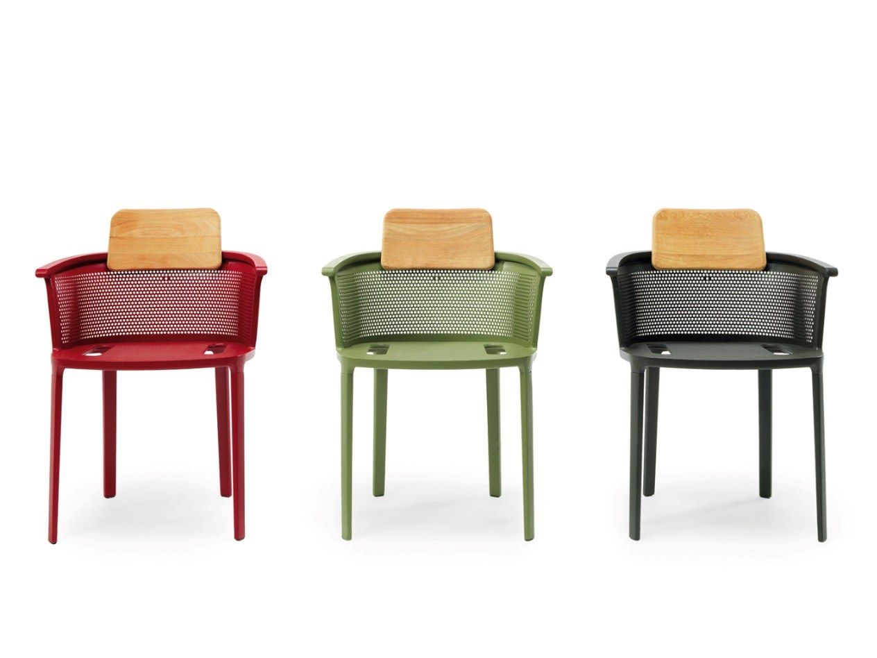 Алюминиевый штабелируемый садовый стул Ethimo Nicolette ARCH-00119635 - Вид №20