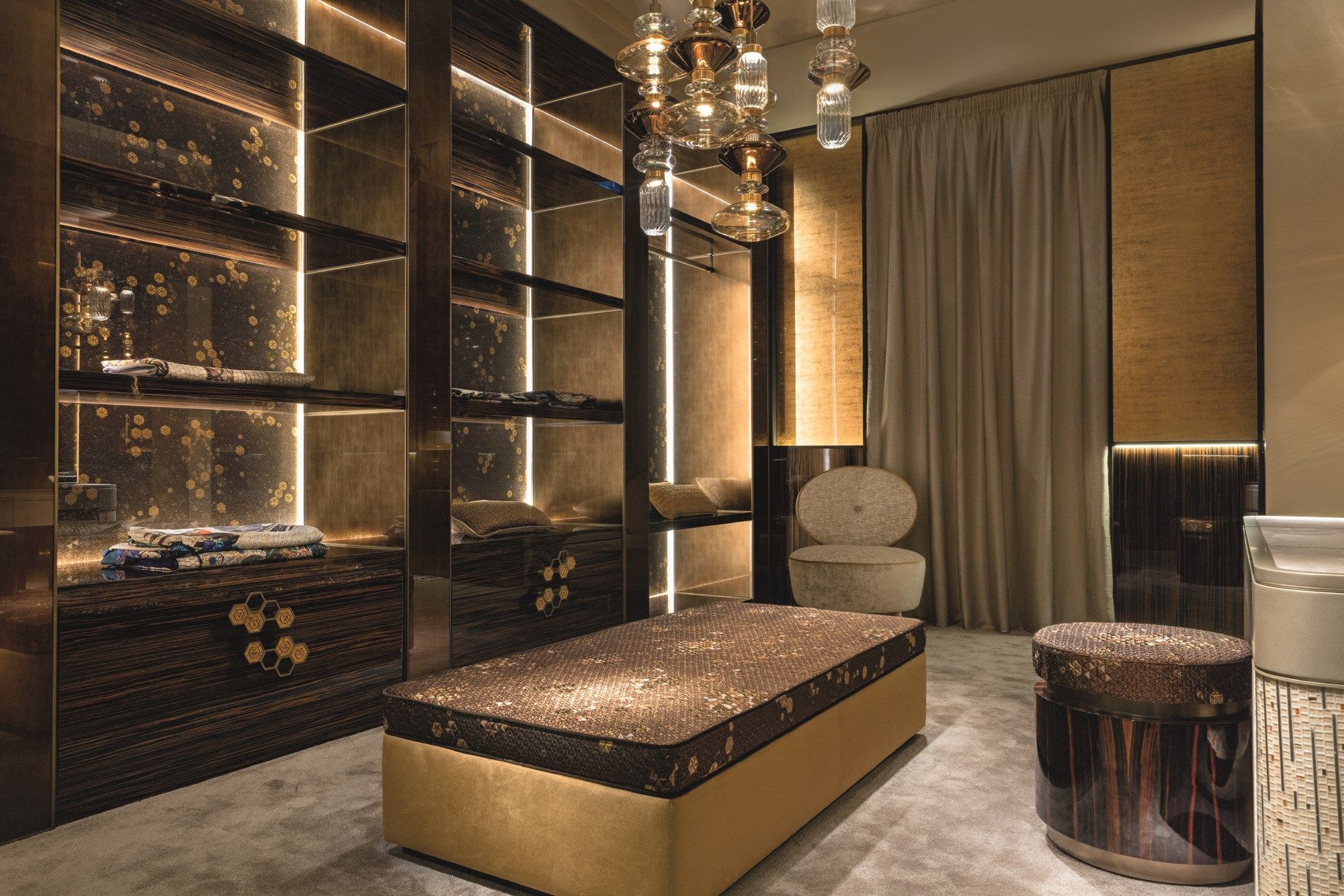 Кожаный прямоугольный пуф Sicis ARCH-00142948 - Вид №2