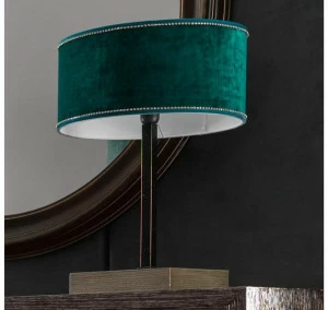 CorteZari Настольная лампа из ткани Zoe gold 1482-r