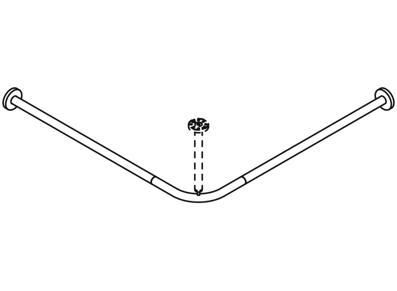 900.34.10060 Карниз HEWI System 900 - Вид №9