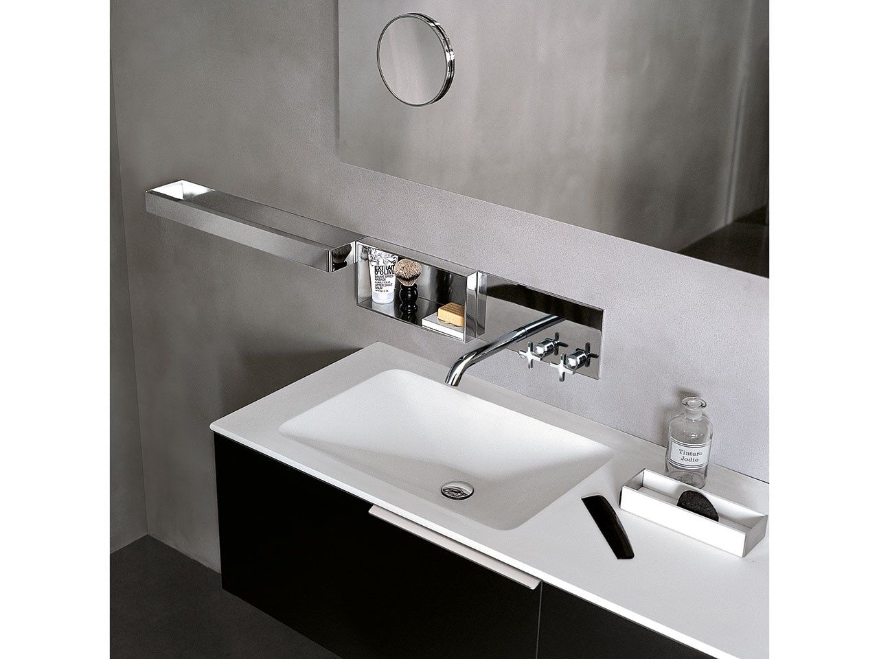 Встраиваемый прямоугольный умывальник Exmar Agape Атлас ARCH-00000288 - Вид №1