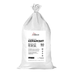 Керамзит фракция 10 - 20 мм 17.5 кг
