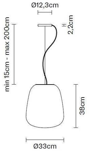 Fabbian Подвесной светильник из стекла Lumi baka sun-id-1405266 - Вид №5