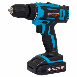 71065 Калибр Аккумуляторная дрель (Li-Ion) ДА -14,4-2А+