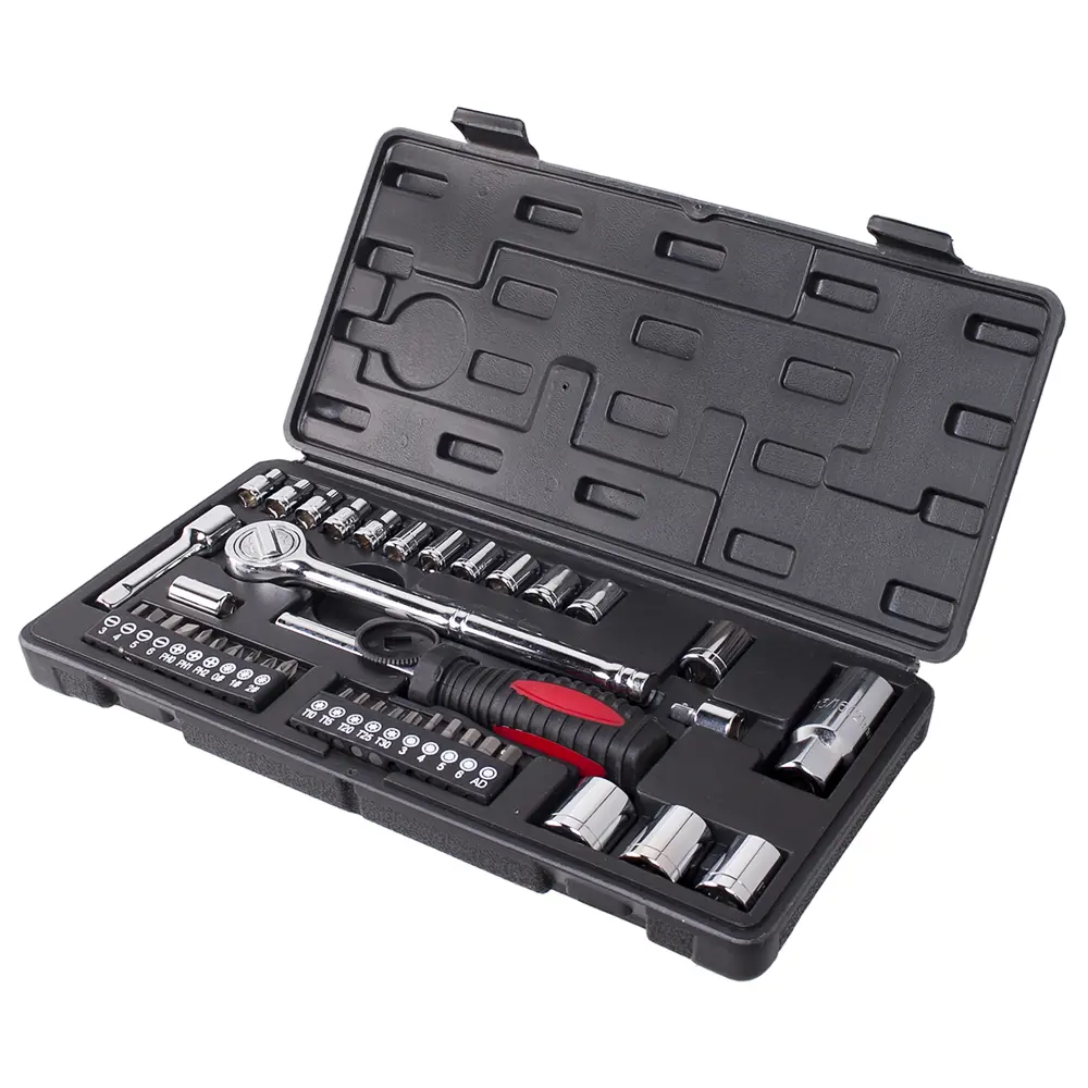 Набор головок 1/4 и 3/8 дюйма 42 предмета Santreyd STLM-2063134