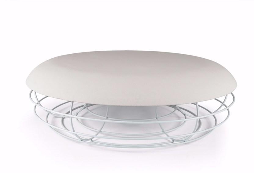 Atipico Низкий круглый бетонный журнальный столик sun-id-1421324 - Вид №1