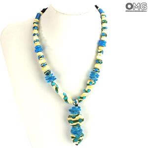 4799 ORIGINALMURANOGLASS Ожерелье с венецианскими бусинами Zattere  см