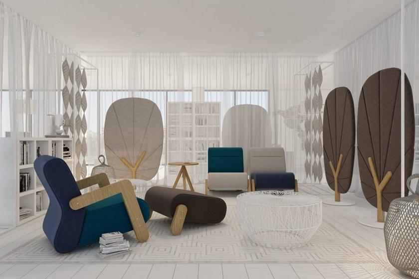 Mikomax Smart Office Кресло из шерсти с подставкой для ног sun-id-1440552 - Вид №3