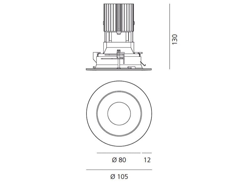 Алюминиевый круглый светодиодный прожектор Artemide Everything ARCH-00059767 - Вид №19