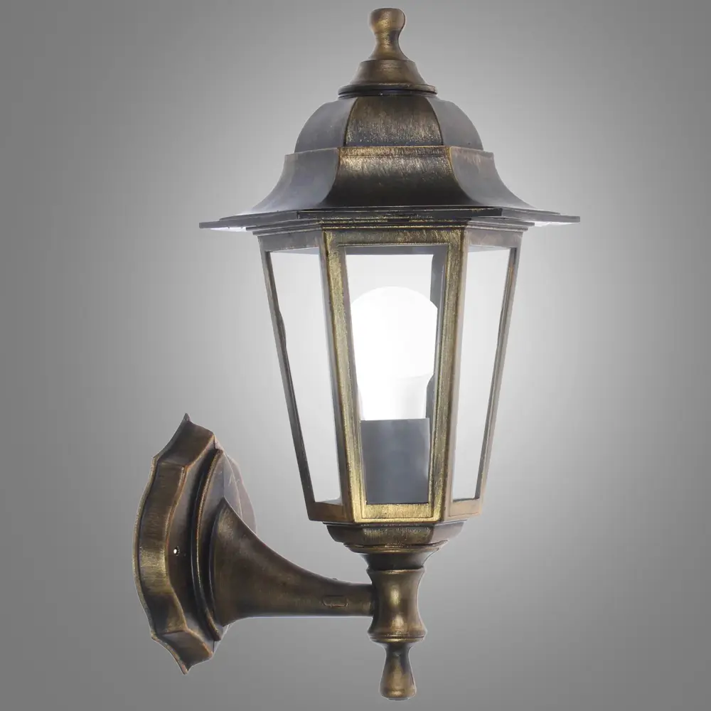 Светильник уличный настенный Apeyron Леда 11-99 E27 цвет бронза STLM-2095123