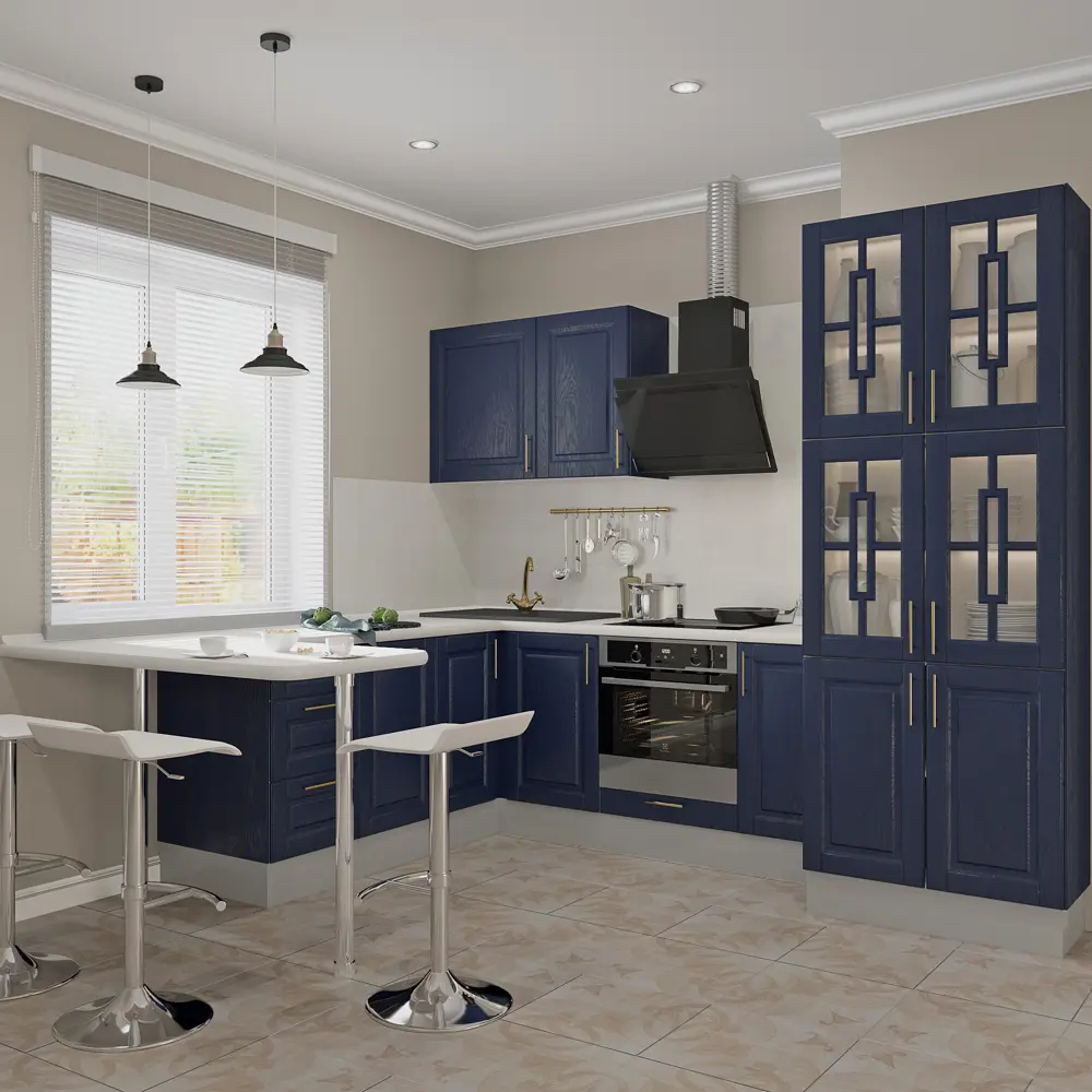 Дверь для шкафа Delinia «Антея» 40x70 см, МДФ, цвет синий STLM-2058938 - Вид №5