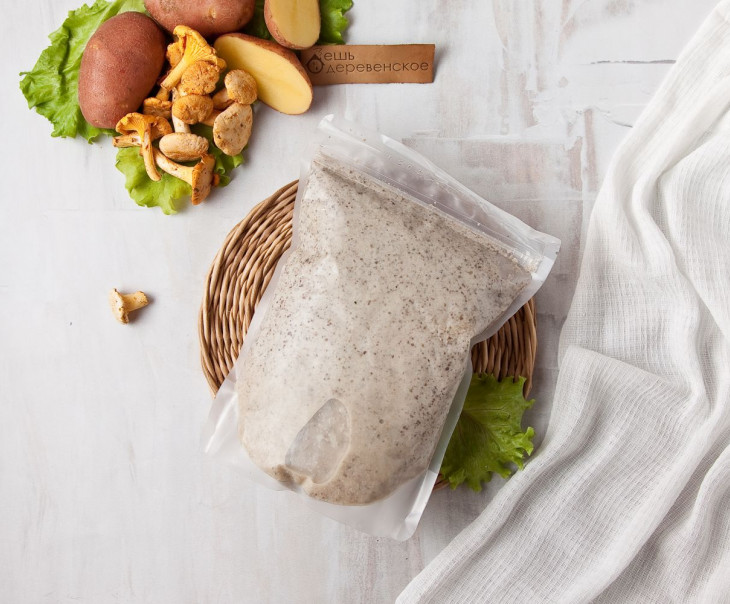 6796 Суп-пюре грибной (су-вид) Вкусляндия  - Вид №2