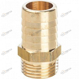 Штуцер НР 1/2"х12 латунь STOUT SFT0035001212