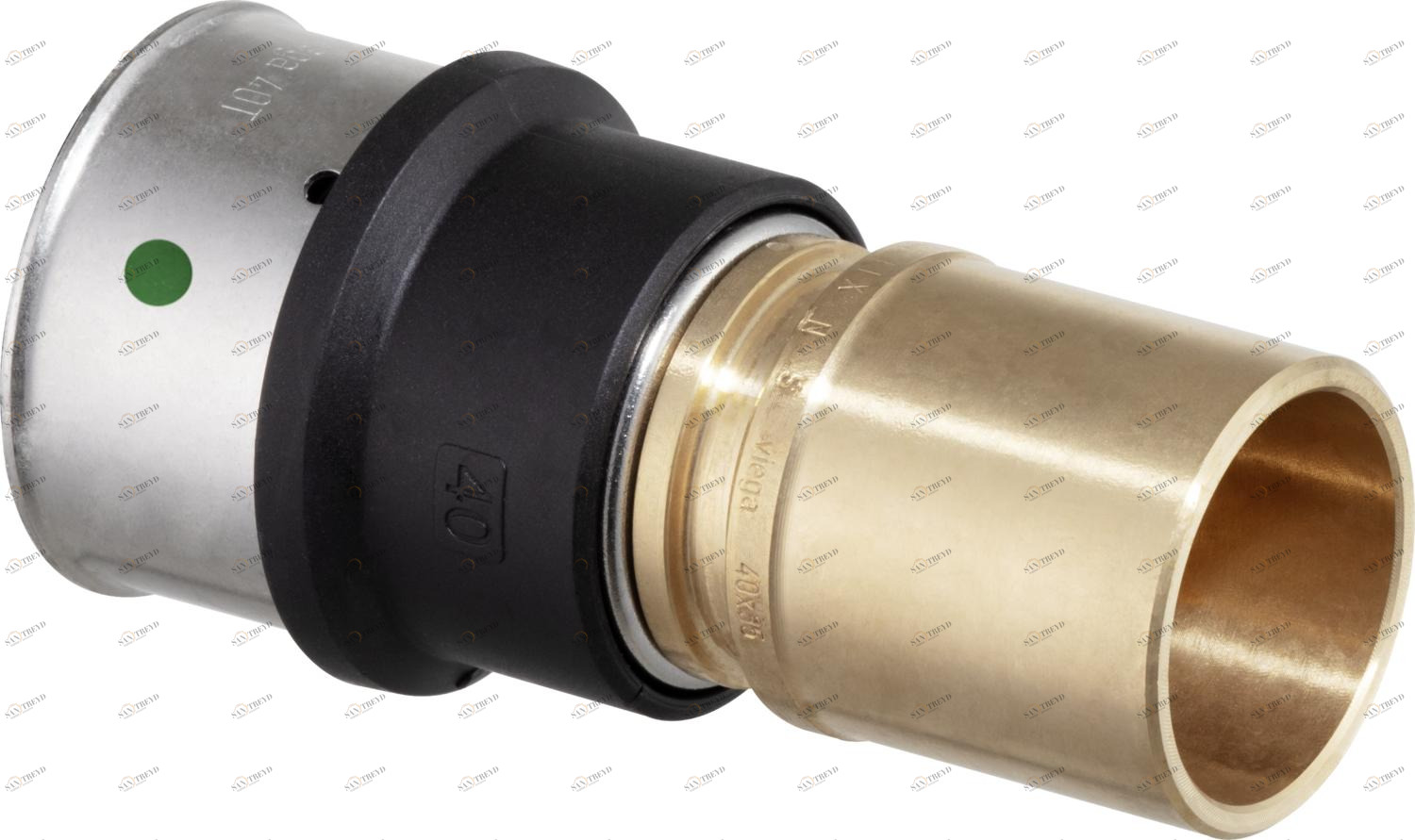 733 438 Модель 6713 Трубопроводные системы  Viega Smartpress  Переходники/​переходные угольники Santreyd 