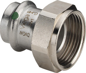 Viega Переход на резьбовые соединения Sanpress Inox 2363 (437893)