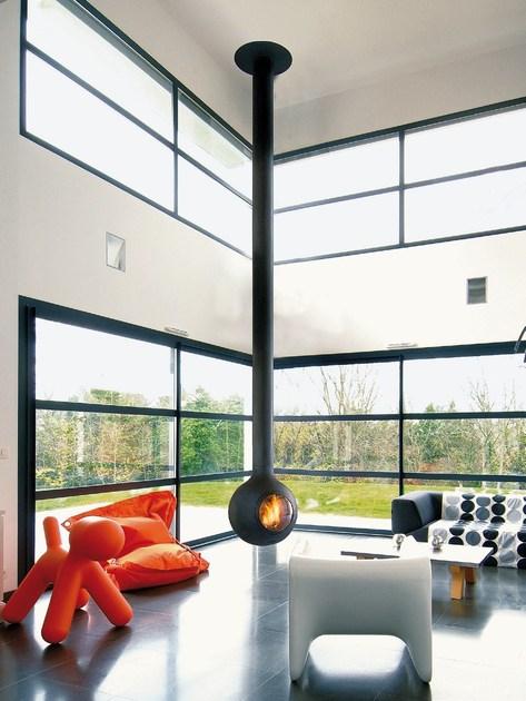 Focus creation Центральный вращающийся подвесной камин Bathyscafocus sun-id-1398745 - Вид №1