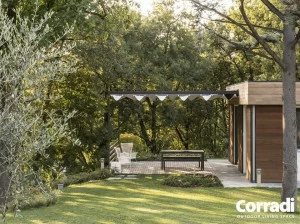 Corradi Пергола из стали с раздвижной крышкой Pergotenda®